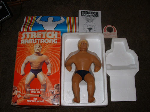 Rare Mister Muscolo Italian Stretch Armstrong